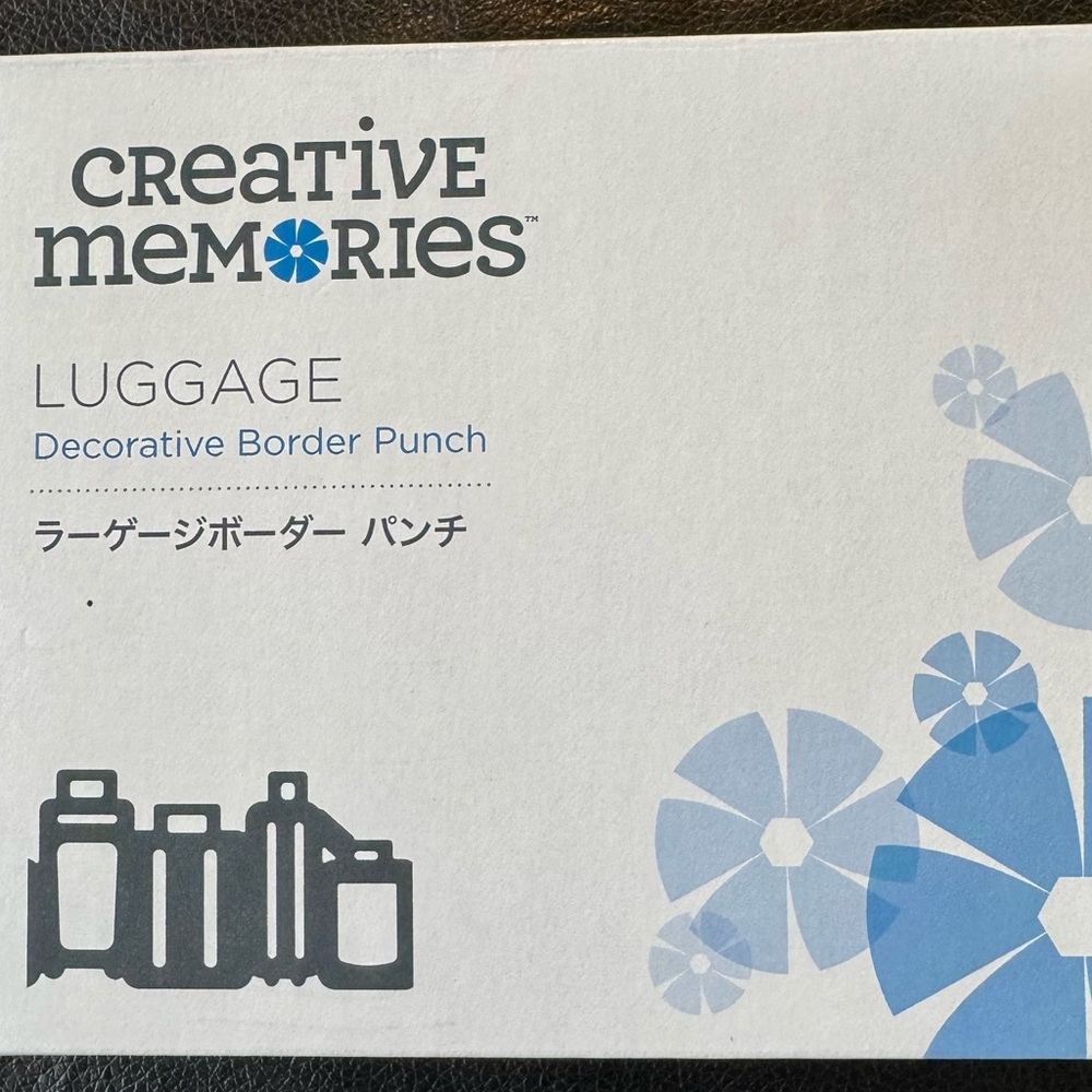 Creative Memories Luggage Border Punch